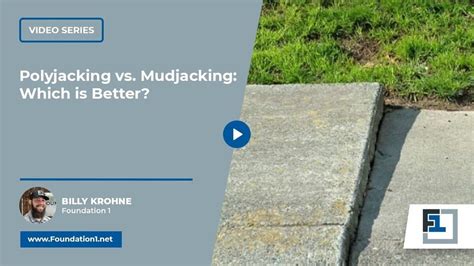 Polyjacking vs Mudjacking: What it is and Which is the。